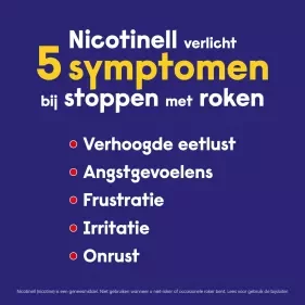 Nicotinell Zuigtablet 1 mg 36 cnt, 2 mg 36 cnt, 